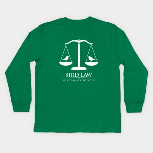 bird law Kids Long Sleeve T-Shirt